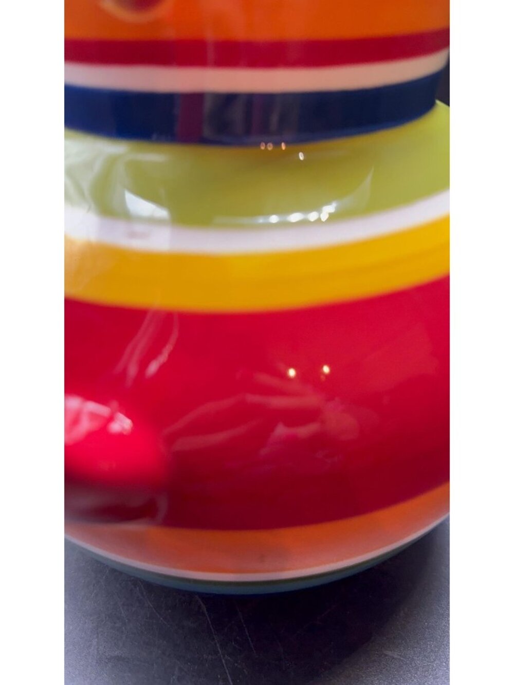 Pier 1 Colorful Pitcher - Picture 2 of 6